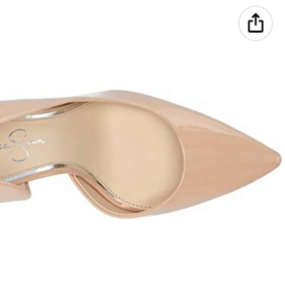 Jessica Simpson Prizma Patent d'Orsay Pumps - Picture 5 of 11